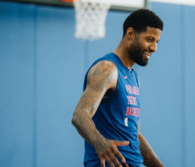 1726990733190056412.png leyu-乔治开练备战新赛季,大赞恩比德是新时代奥尼尔